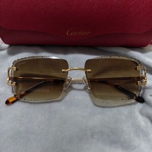 Cartier Frameless Sunglasses
